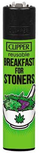 Clipper Feuerzeug Weed Slogan 7 1v4