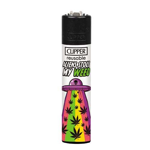 Clipper Feuerzeug Weed Slogan 8 1v4 Clipper Feuerzeug Weed Slogan 8 1v4