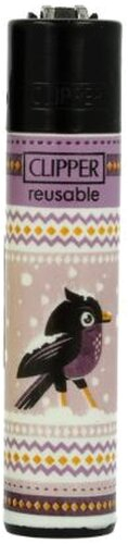 Clipper Feuerzeug Winter Animals 2 4v4 Vogel