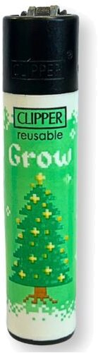 Clipper Feuerzeug Winter Pixel 3v4