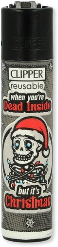 Clipper Feuerzeug X-Max Slogan 1v4