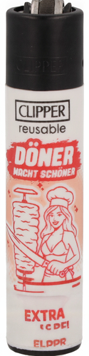 Clipper Feuerzeuge Döner Collection 4v4
