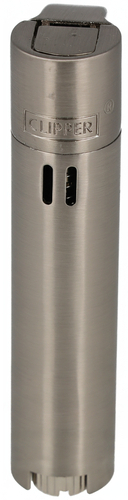 Clipper Jetflame Feuerzeug Metall Chrome