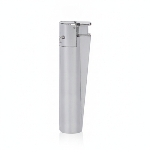 Clipper Jetflame Feuerzeug Metall Silver