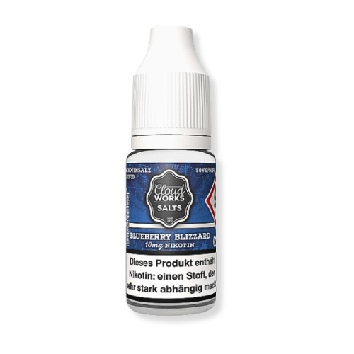 Cloudworks Nikotinsalz Liquid Blueberry Blizzard 10ml 10mg Cloudworks Nikotinsalz Liquid Blueberry Blizzard 10ml 10mg