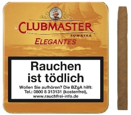 Clubmaster Zigarillos Elegantes Sum 341 Clubmaster Zigarillos Elegantes Sum 341