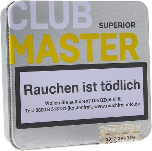Clubmaster Zigarillos Superior Sum 141 Clubmaster Zigarillos Superior Sum 141