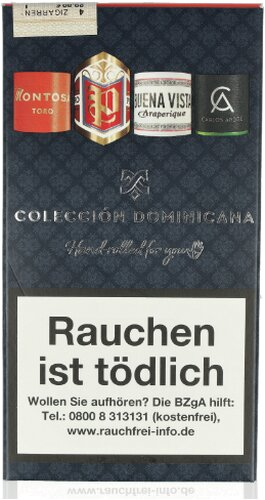 Coleccion Zigarren Dominicana Toro 4Stk.