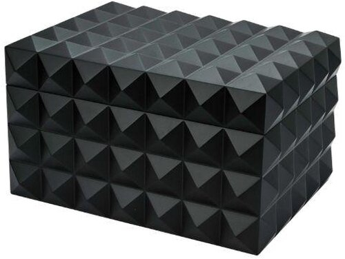 Colibri Desktop Humidor Grand Quasar Schwarz für ca. 150-175 Zigarren