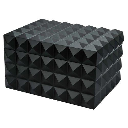 Colibri Desktop Humidor Grand Quasar Schwarz für ca. 150-175 Zigarren