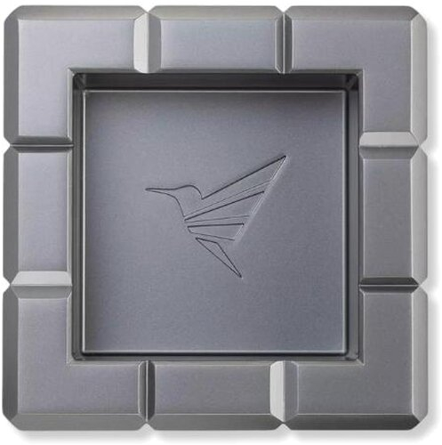 Colibri Metall Zigarrenascher Heritage Cube 4 Ablagen Anthrazit Colibri Metall Zigarrenascher Heritage Cube 4 Ablagen Anthrazit