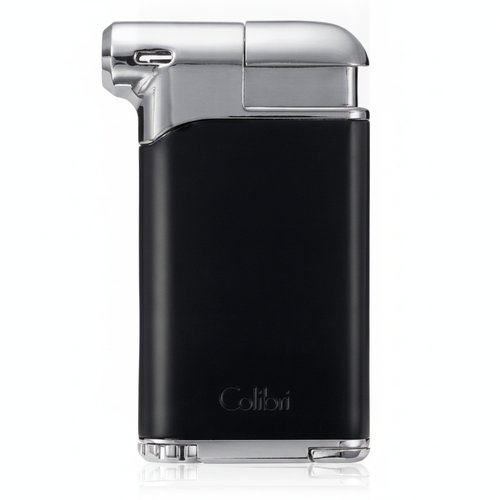 Colibri Pfeifenfeuerzeug Pacific Black + Chrome
