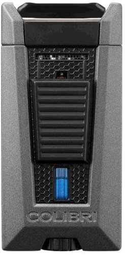 Colibri Zigarren-Feuerzeug Stealth II Anthrazit/Schwarz Laser Jetflame 3-flammig Colibri Zigarren-Feuerzeug Stealth II Anthrazit/Schwarz Laser Jetflame 3-flammig