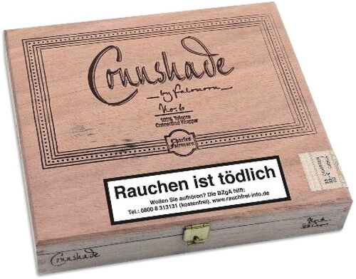Connshade No 6 Zigarren 25er Holzkiste
