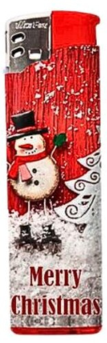 Cool Christmas Feuerzeug Schneemann