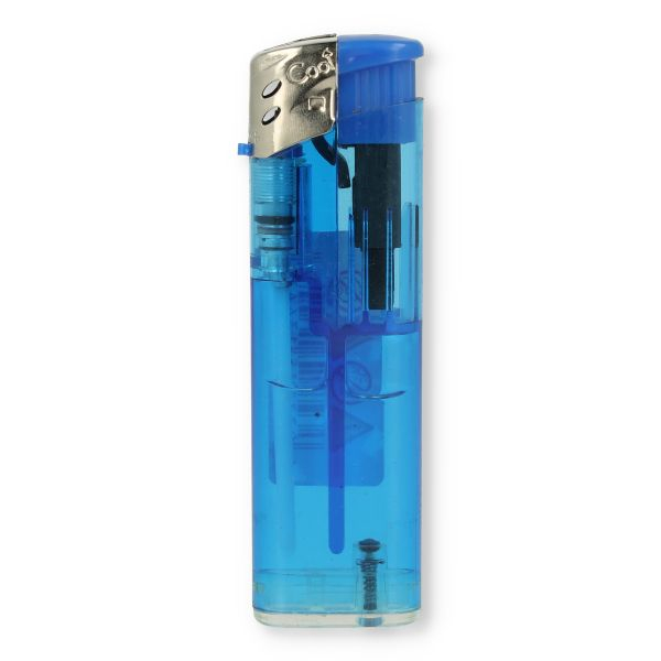 Cool Feuerzeug Transparent Blau