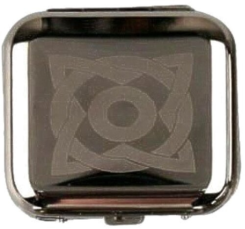 Cool Taschenaschenbecher eckig chrom poliert Oval mit Ecken Cool Taschenaschenbecher eckig chrom poliert Oval mit Ecken