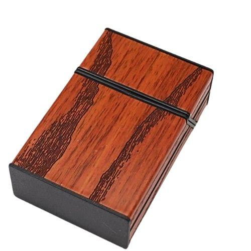 Cool Zigarettenbox mit Holzoptik Nr.1 Hellbraun