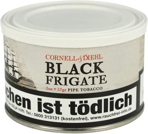 Cornell & Diehl Black Frigate Pfeifentabak 57g