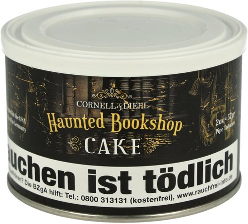 Cornell & Diehl Haunted Bookshop Cake Pfeifentabak 57g