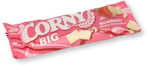 Corny Big Strawberry White Chocolate 40g Corny Big Strawberry White Chocolate 40g