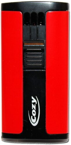 Cozy Rot Zigarrenfeuerzeug Jet-Flame