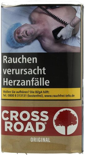 Crossroad Tabak Rot Original 30g Päckchen Feinschnitt