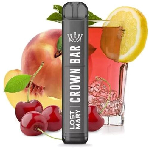 Crown Bar by Al Fakher X Lost Mary Cherry Peach Lemonade Einweg E-Zigarette 20mg