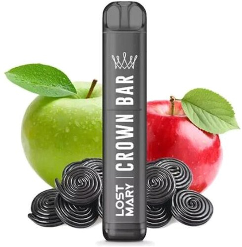 Crown Bar by Al Fakher X Lost Mary Double Apple Einweg E-Zigarette 20mg