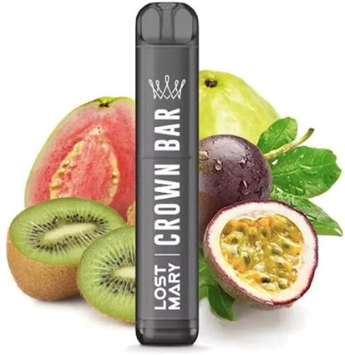 Crown Bar by Al Fakher X Lost Mary Kiwi Passion Fruit Guava Einweg E-Zigarette 20mg