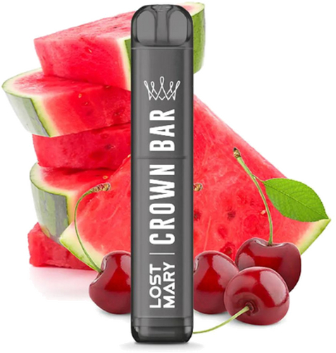 Crown Bar by Al Fakher X Lost Mary Watermelon Cherry Einweg E-Zigarette 20mg