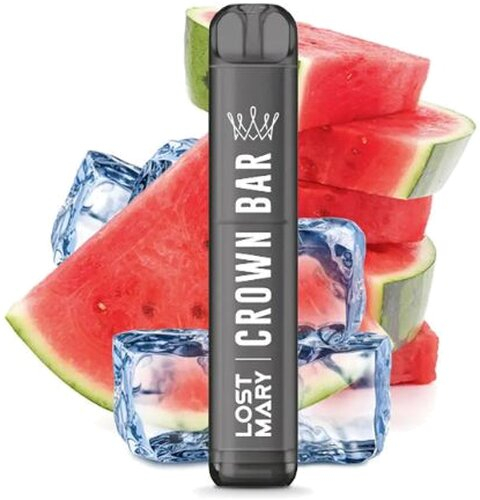 Crown Bar by Al Fakher X Lost Mary Watermelon Ice Einweg E-Zigarette 20mg