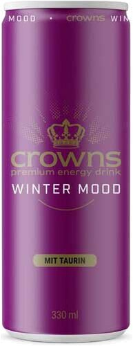 Crowns Winter Mood Premium Energy Drink