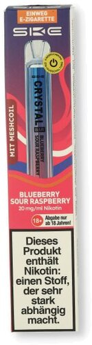 SKE Crystal Bar Blueberry Sour Raspberry Einweg E-Zigarette 20mg SKE Crystal Bar Blueberry Sour Raspberry Einweg E-Zigarette 20mg