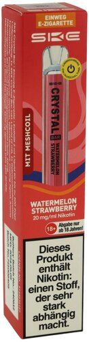 SKE Crystal Bar Watermelon Strawberry Einweg E-Zigarette 20mg SKE Crystal Bar Watermelon Strawberry Einweg E-Zigarette 20mg