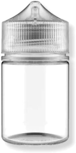 Cubby Gorilla 60ml E-Liquid Leerflasche - transparent-weiß Cubby Gorilla 60ml E-Liquid Leerflasche - transparent-weiß