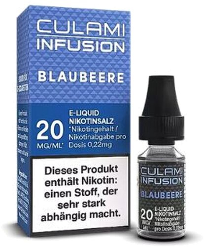 Culami Infusion Nikotinsalzliquid Blaubeere 20mg Culami Infusion Nikotinsalzliquid Blaubeere 20mg