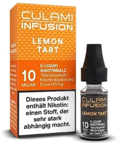 Culami Infusion Nikotinsalzliquid Lemon Tart 10mg Culami Infusion Nikotinsalzliquid Lemon Tart 10mg
