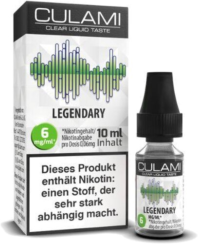 Culami Legendary 6mg Liquid Culami Legendary 6mg Liquid