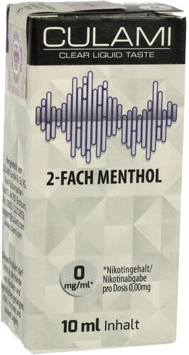 Culami Liquid 2-Fach Menthol 0mg