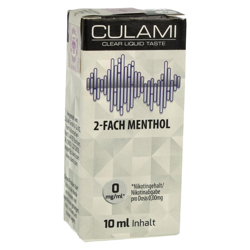 Culami Liquid 2-Fach Menthol 0mg Culami Liquid 2-Fach Menthol 0mg