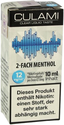 Culami Liquid 2-Fach Menthol 12mg