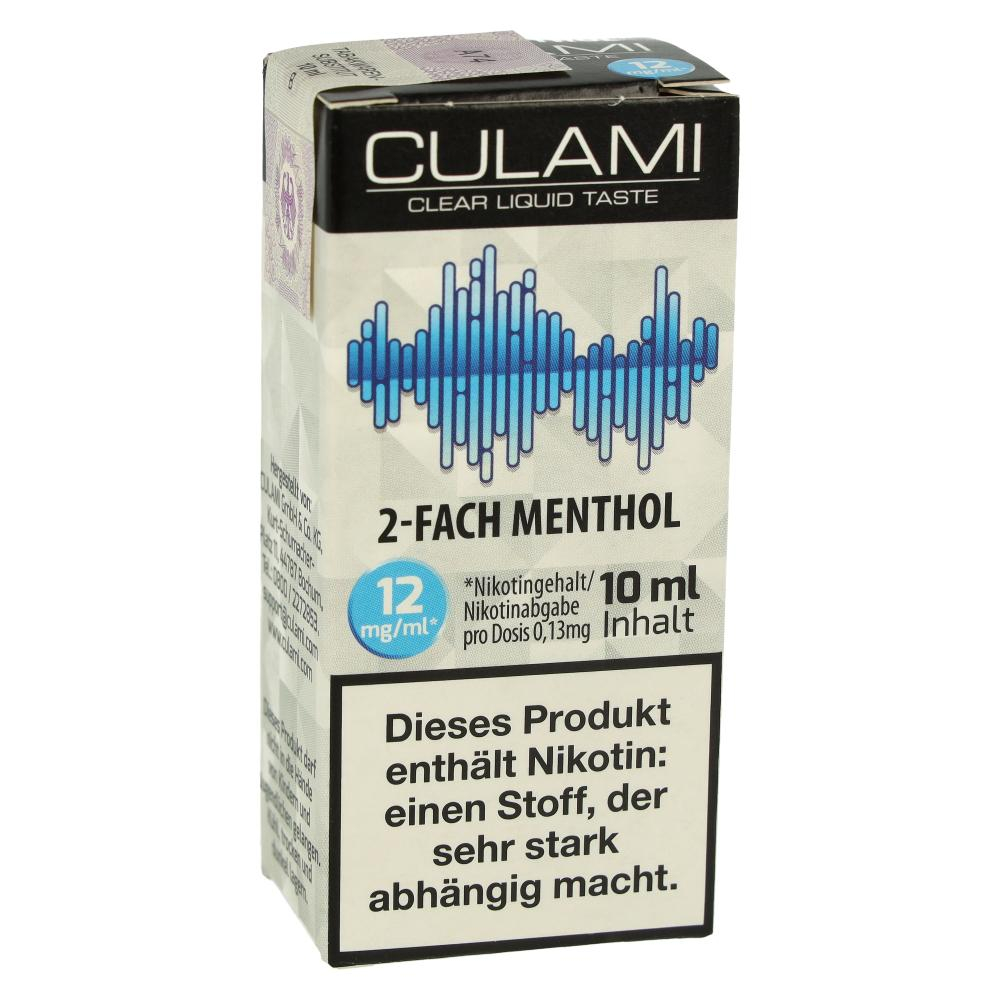 Culami Liquid 2-Fach Menthol 12mg Culami Liquid 2-Fach Menthol 12mg