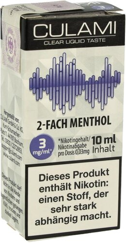 Culami Liquid 2-Fach Menthol 3mg