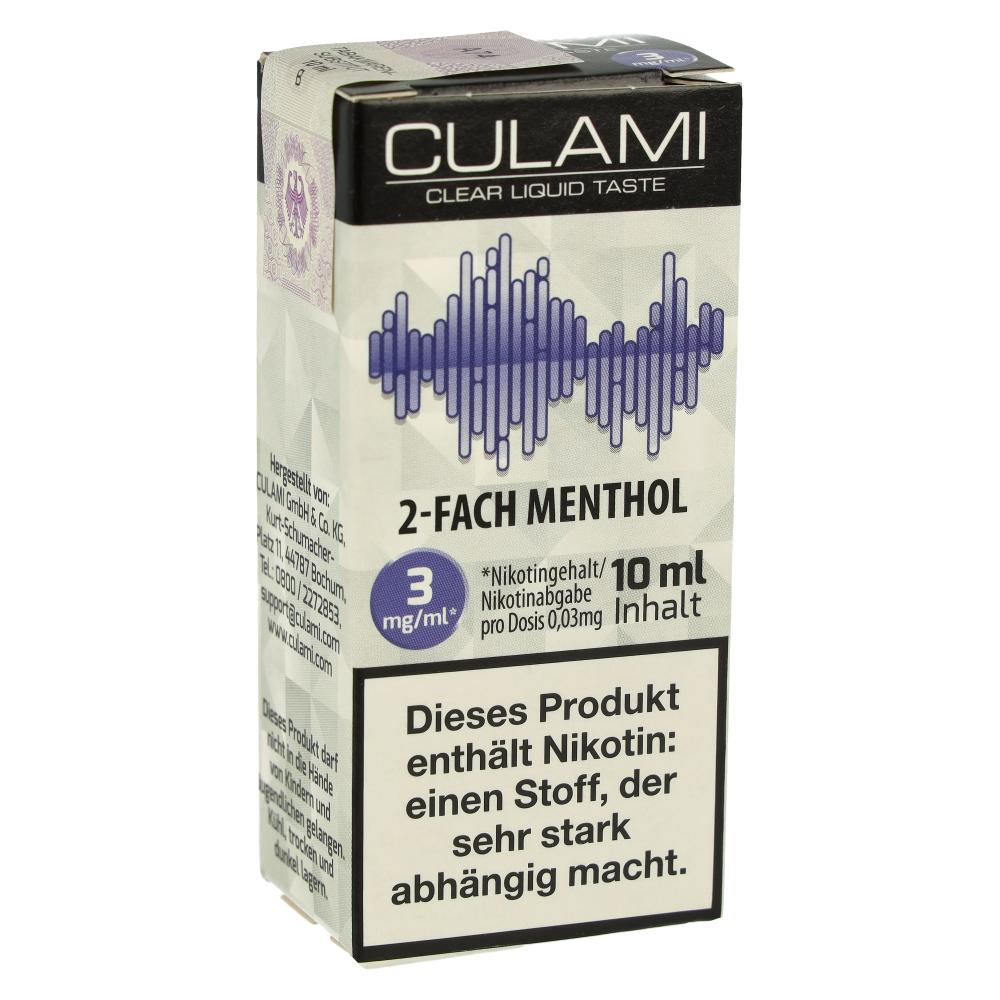 Culami Liquid 2-Fach Menthol 3mg Culami Liquid 2-Fach Menthol 3mg