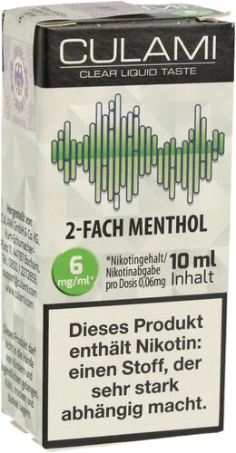 Culami Liquid 2-Fach Menthol 6mg