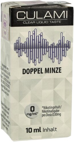 Culami Liquid Doppel Minze 0mg
