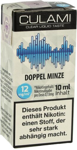 Culami Liquid Doppel Minze 12mg