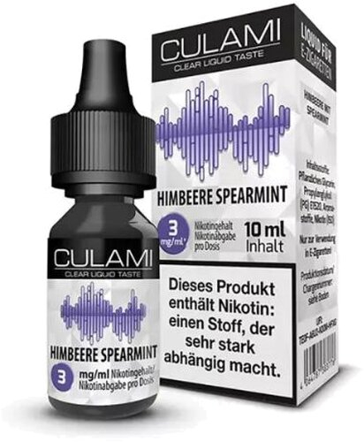 Culami Liquid Himbeere Spearmint 3mg