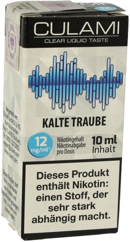 Culami Liquid Kalte Traube 12mg